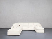 7-Seat Modular Chaise Corner Lounger Sectional (Thin Arm) - 7th Avenue