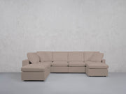 7-Seat Modular Chaise Corner Lounger Sectional (Thin Arms) - 7th Avenue