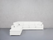 7-Seat Modular Chaise Corner Lounger Sectional (Thin Arms) - 7th Avenue