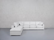 7-Seat Modular Chaise Corner Lounger Sectional (Thin Arms) - 7th Avenue