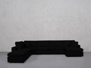 7-Seat Modular Chaise Corner Lounger Sectional (Thin Arms) - 7th Avenue