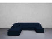 7-Seat Modular Chaise Corner Lounger Sectional (Thin Arms) - 7th Avenue