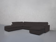 7-Seat Modular Chaise Corner Lounger Sectional (Thin Arms) - 7th Avenue