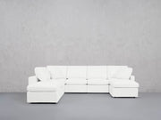 7-Seat Modular Chaise Corner Lounger Sectional (Thin Arms) - 7th Avenue