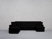 7-Seat Modular Chaise Corner Lounger Sectional (Thin Arms) - 7th Avenue