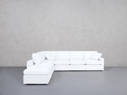 7-Seat Modular Chaise Corner Lounger Sectional (Thin Arms) - 7th Avenue