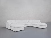 7-Seat Modular Chaise Corner Right Lounger Sectional (Thin Arm) - 7th Avenue