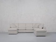 7-Seat Modular Chaise Corner Right Lounger Sectional (Thin Arm) - 7th Avenue