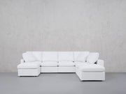 7-Seat Modular Chaise Corner Right Lounger Sectional (Thin Arm) - 7th Avenue