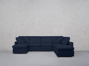 7-Seat Modular Chaise Corner Right Lounger Sectional (Thin Arm) - 7th Avenue