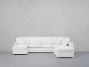 7-Seat Modular Chaise Corner Right Lounger Sectional (Thin Arm) - 7th Avenue
