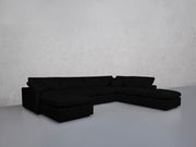 7-Seat Modular Chaise Corner Right Lounger Sectional (Thin Arm) - 7th Avenue