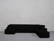 7-Seat Modular Chaise Corner Right Lounger Sectional (Thin Arm) - 7th Avenue