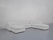 7-Seat Modular Chaise Corner Right Lounger Sectional (Thin Arm) - 7th Avenue