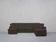 7-Seat Modular Chaise Corner Right Lounger Sectional (Thin Arm) - 7th Avenue