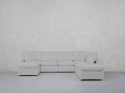 7-Seat Modular Chaise Corner Right Lounger Sectional (Thin Arm) - 7th Avenue