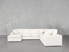 7 - Seat Modular Chaise Corner Right Sectional - 7th Avenue