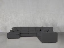 7 - Seat Modular Chaise Corner Right Sectional - 7th Avenue