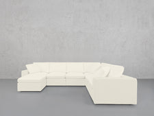 7 - Seat Modular Chaise Corner Right Sectional - 7th Avenue