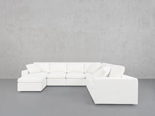 7 - Seat Modular Chaise Corner Right Sectional - 7th Avenue