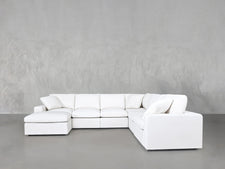 7 - Seat Modular Chaise Corner Right Sectional - 7th Avenue