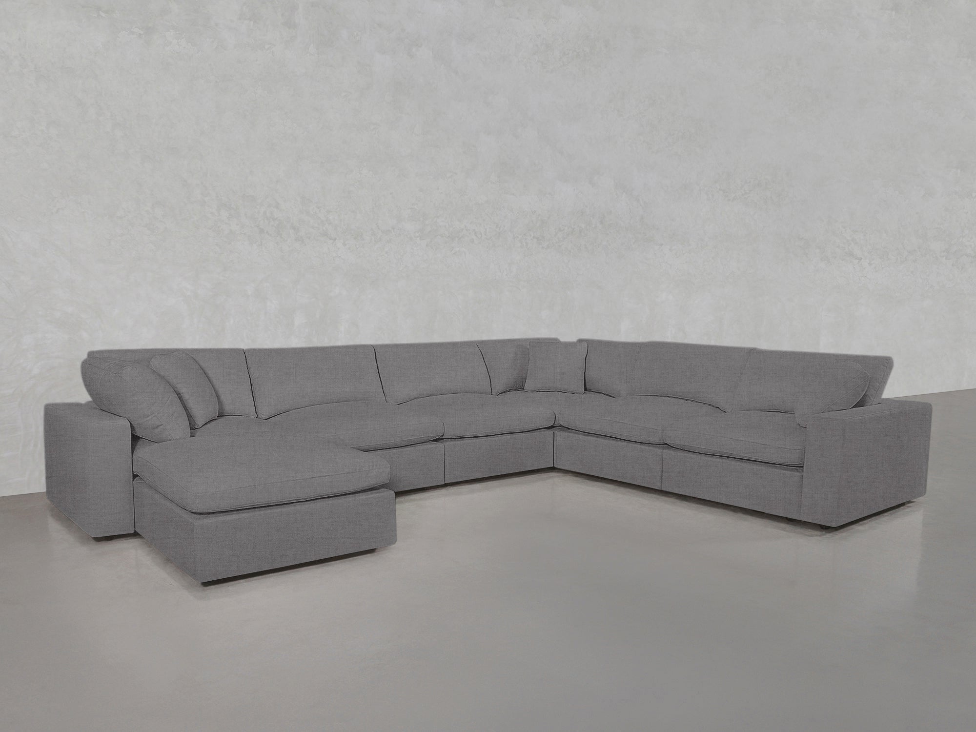 7 - Seat Modular Chaise Corner Right Sectional - 7th Avenue