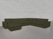 7-Seat Modular Chaise Corner Right Sectional - 7th Avenue