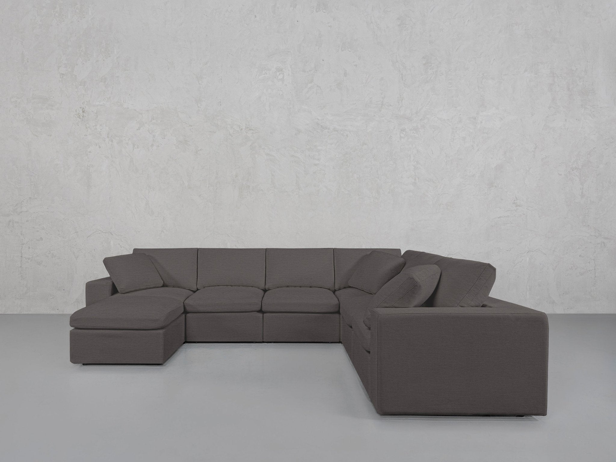 7 - Seat Modular Chaise Corner Right Sectional - 7th Avenue