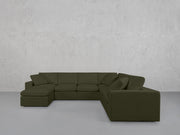 7-Seat Modular Chaise Corner Right Sectional - 7th Avenue