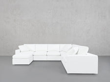 7 - Seat Modular Chaise Corner Right Sectional - 7th Avenue