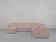 7 - Seat Modular Chaise Corner Right Sectional - 7th Avenue