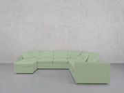 7-Seat Modular Chaise Corner Right Sectional - 7th Avenue