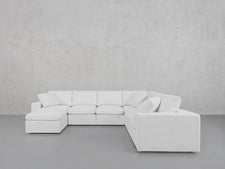 7 - Seat Modular Chaise Corner Right Sectional - 7th Avenue