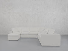 7 - Seat Modular Chaise Corner Right Sectional - 7th Avenue