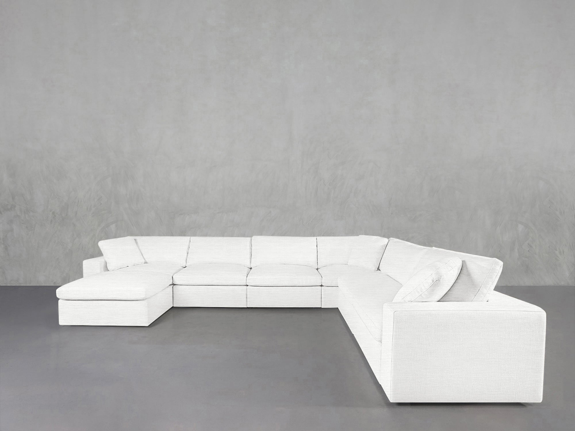 7 - Seat Modular Chaise Corner Right Sectional - 7th Avenue