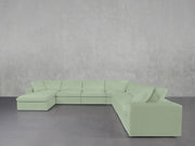 7-Seat Modular Chaise Corner Right Sectional - 7th Avenue