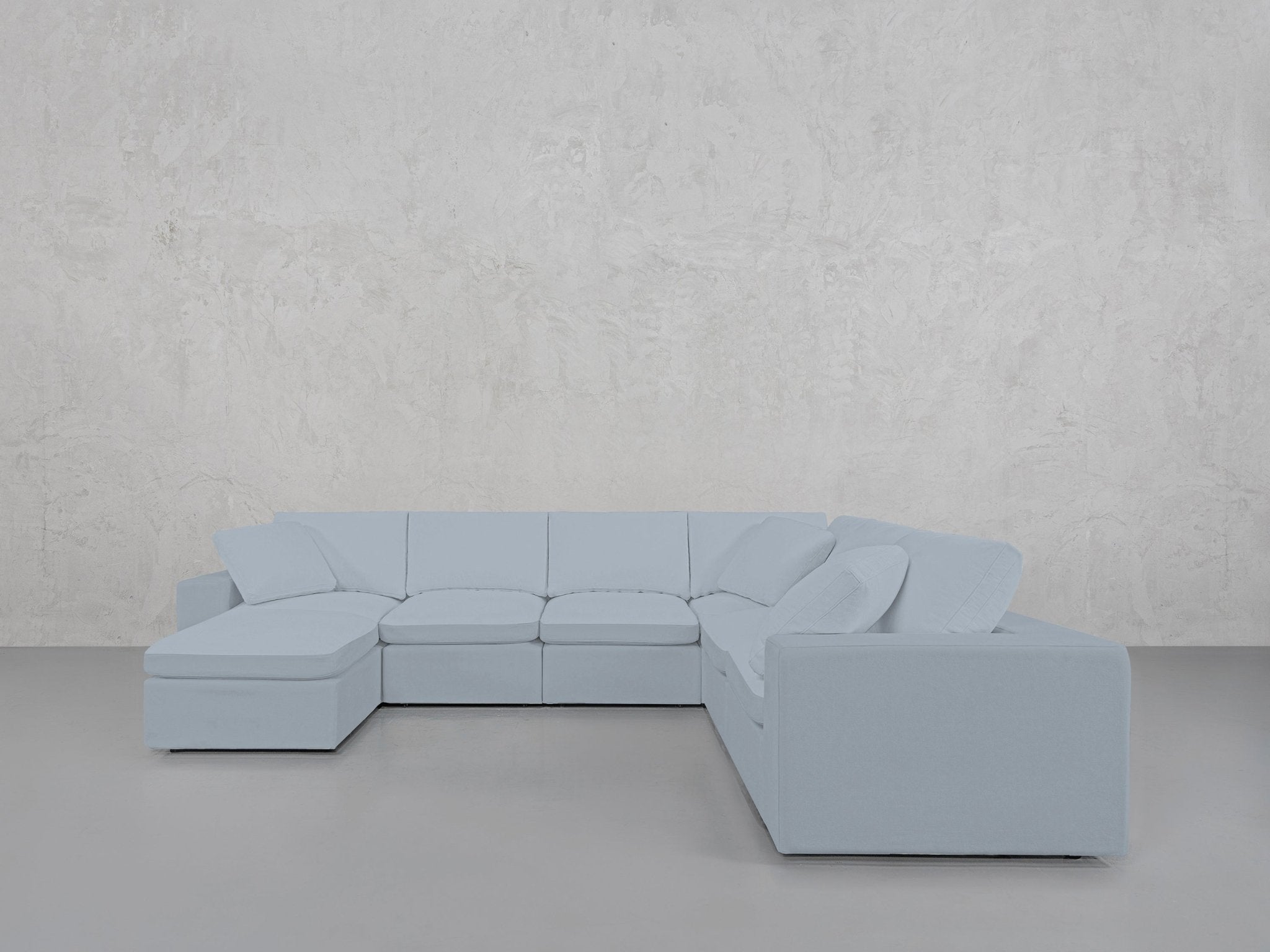7 - Seat Modular Chaise Corner Right Sectional - 7th Avenue