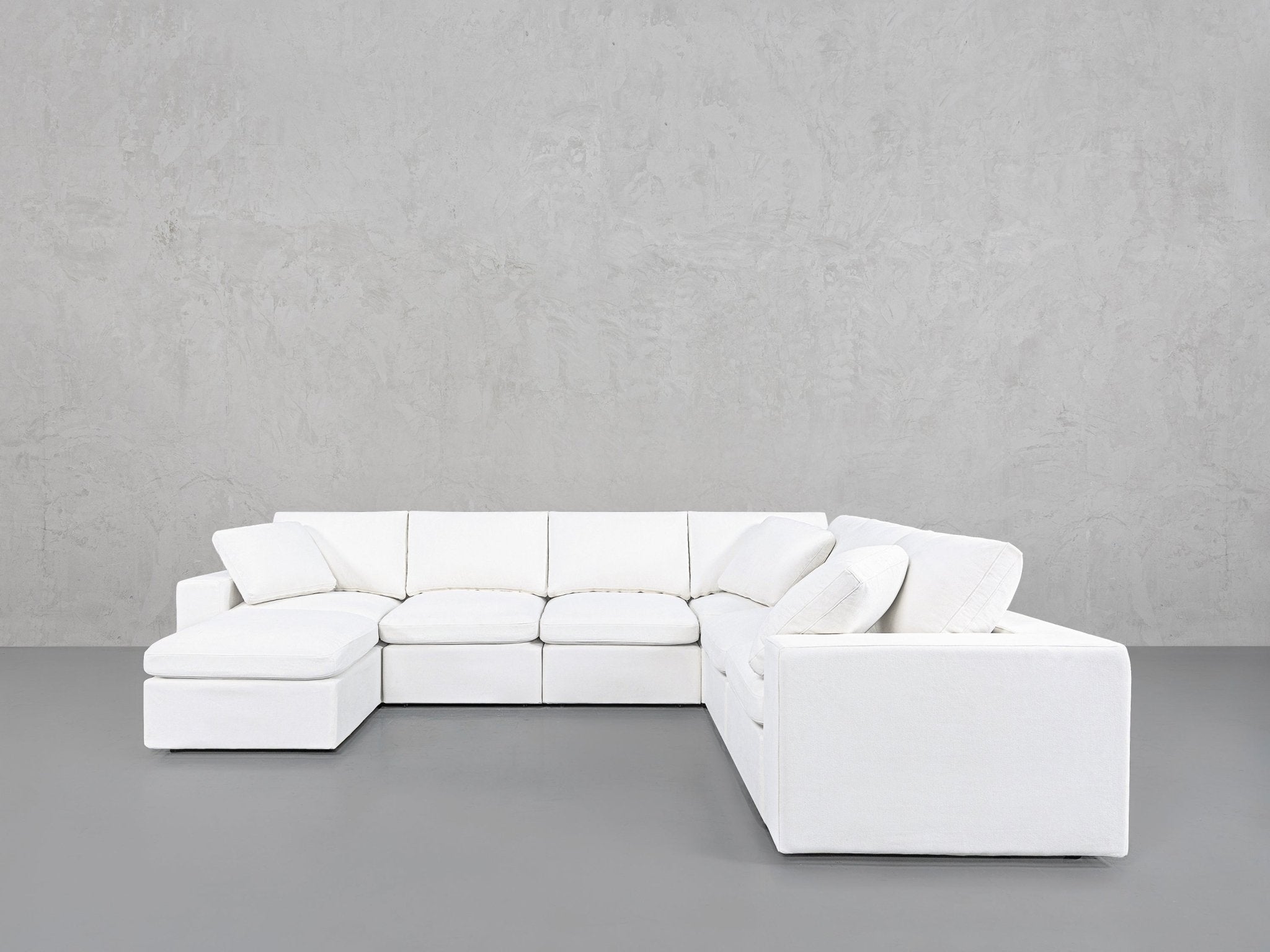 7-Seat Modular Chaise Corner Right Sectional
