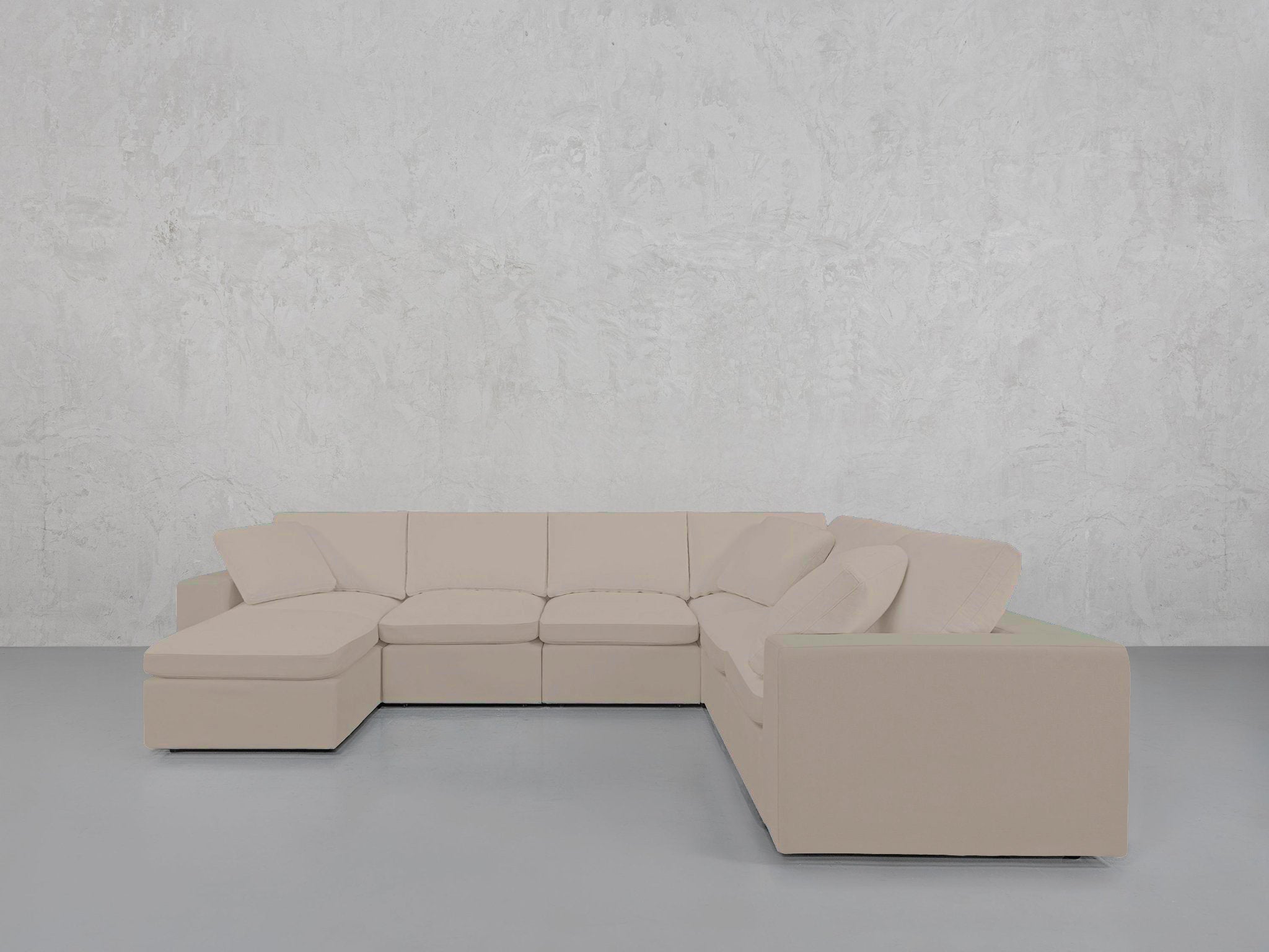 7 - Seat Modular Chaise Corner Right Sectional - 7th Avenue