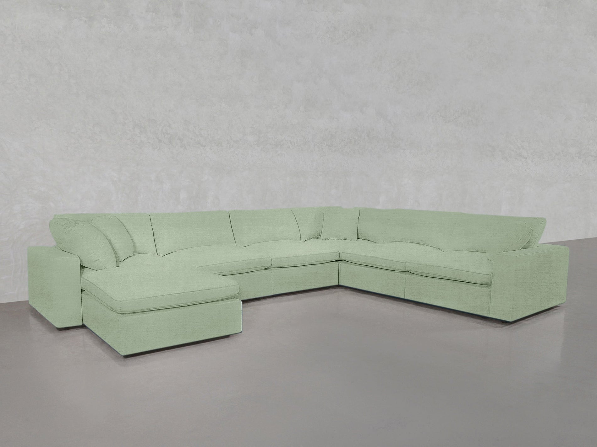 7-Seat Modular Chaise Corner Right Sectional - 7th Avenue