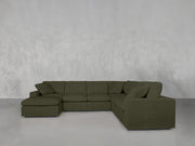 7-Seat Modular Chaise Corner Right Sectional - 7th Avenue