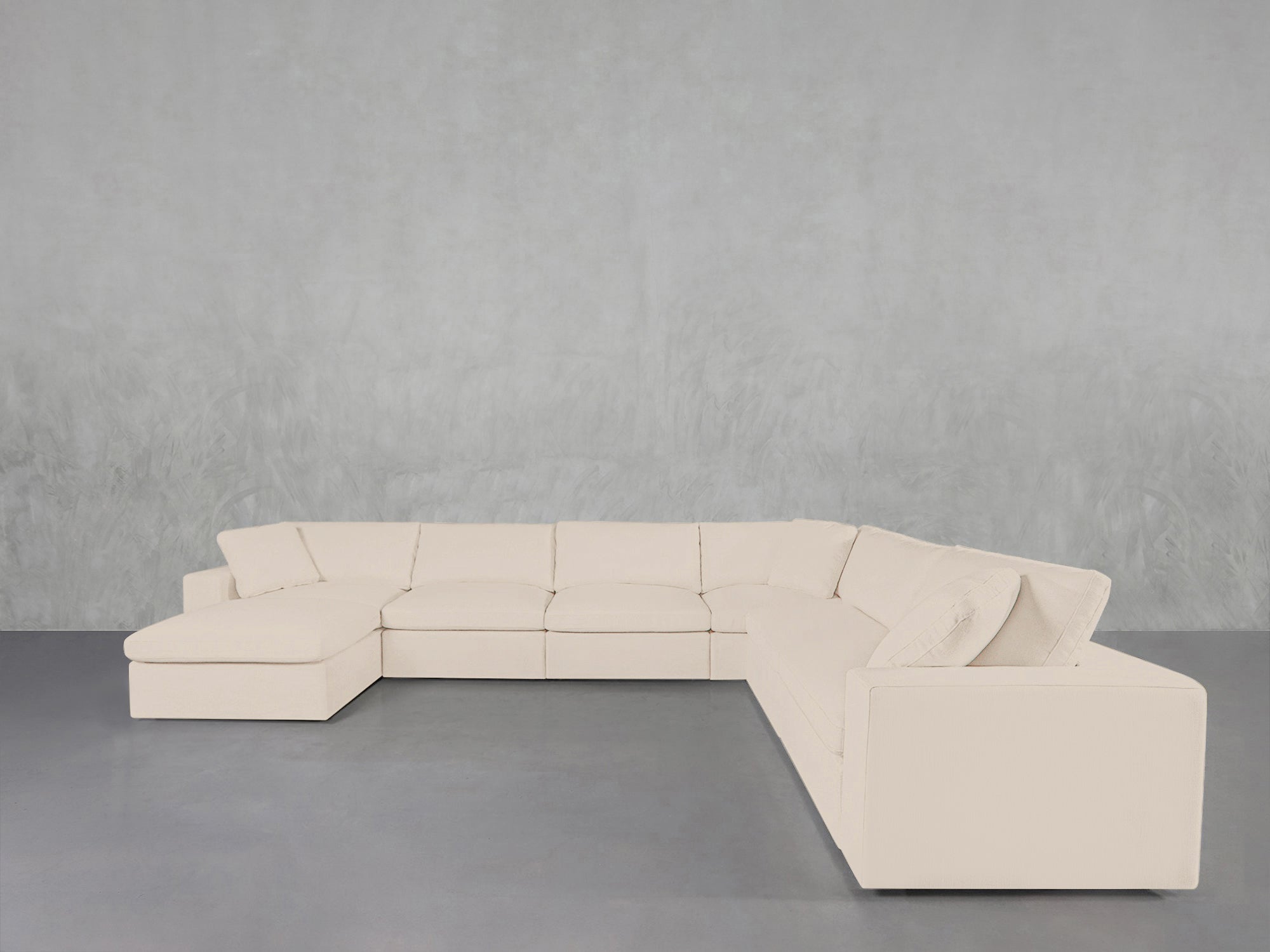 7 - Seat Modular Chaise Corner Right Sectional - 7th Avenue