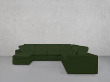 7 - Seat Modular Chaise Corner Right Sectional - 7th Avenue