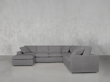 7 - Seat Modular Chaise Corner Right Sectional - 7th Avenue