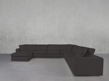 7 - Seat Modular Chaise Corner Right Sectional - 7th Avenue