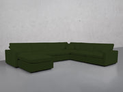 7-Seat Modular Chaise Corner Right Sectional (Thin Arms) - 7th Avenue