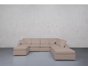 7-Seat Modular Chaise Corner Right Sectional (Thin Arms) - 7th Avenue