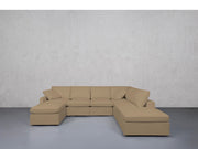 7-Seat Modular Chaise Corner Right Sectional (Thin Arms) - 7th Avenue