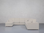 7-Seat Modular Chaise Corner Right Sectional (Thin Arms) - 7th Avenue