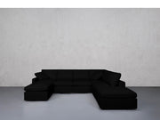 7-Seat Modular Chaise Corner Right Sectional (Thin Arms) - 7th Avenue